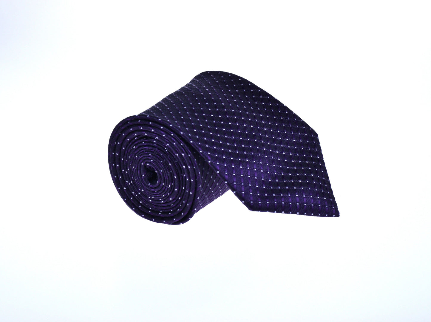 Lilla slips med prikkete mønster